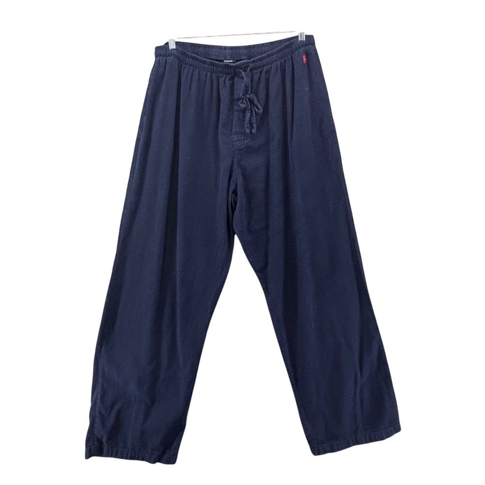 Polo Ralph Lauren Sleepwear Mens Pants XL 100 Cotton Navy Pajama Lounge Bottoms